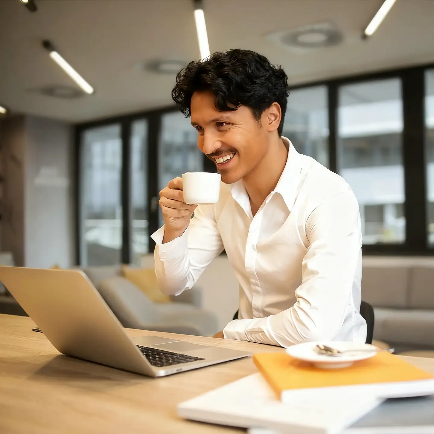 Financial growth illustration